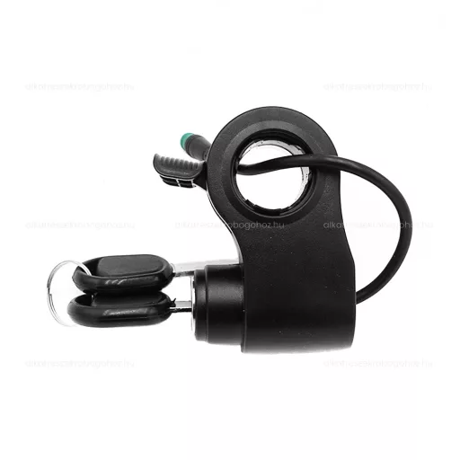 Gyújtáskapcsoló + tolattyús gázkar KuKirin G2 Max / G2 Pro – elektromos roller elektronikai alkatrész, cikkszám: P14995