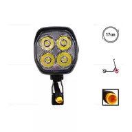 Első lámpa KuKirin G2 Pro EU24 elektromos rollerhez – elektromos roller világítás és tartozékai alkatrész, cikkszám: P15299