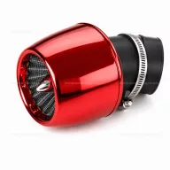 Levegőszűrő sport univerzális 35 / 42 / 50mm – piros