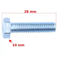 Karburátor és szívócsonk felfogató csavar készlet - ATV / quad / Dirt bike / Pit bike - 4 db – P15593