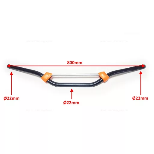 Kormány quad / Dirt Bike / Pit Bike 22mm - 800mm hosszú – P15613