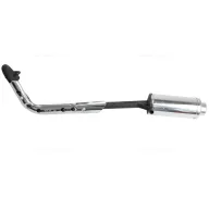 Kipufogó ATV / Quad 110-125ccm 77cm - fekete – P15749