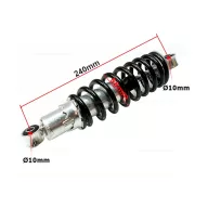 Hátsó teleszkóp ATV / Quad 110 - 125ccm 240mm - fekete