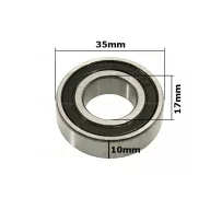 Csapágy 6003 RS 17x35x10 ATV / Quad 110 - 150ccm