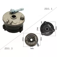 Első kerékagy bal oldali ATV / Quad 110 - 125ccm