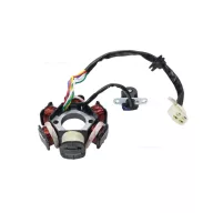   Gyújtás alaplap állórész 6 tekercses ATV / Quad 50 - 125ccm