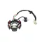 Gyújtás alaplap állórész 6 tekercses ATV / Quad 50 - 125ccm
