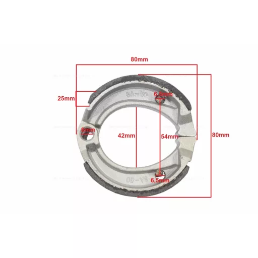 Fékpofa első 80x25mm ATV / Quad 110 - 125ccm