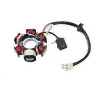  Gyújtás alaplap állórész 6 tekercses ATV / Quad 110 - 125ccm 2. típus