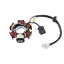 Gyújtás alaplap állórész 6 tekercses ATV / Quad 110 - 125ccm 2. típus