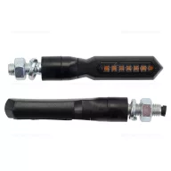 LED index szett Crystal, futófényes, fekete