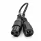 Töltő átalakító adapter DC5521 csatlakozóról GX16 mama csatlakozóra
