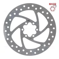 Féktárcsa 140mm 6 furatos elektromos rollerhez 
