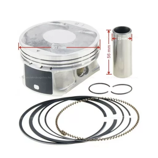 Hengerszett ATV / Quad CF Moto 400ccm (191Q) – 91mm OEM: 0GR0-023100-00040
