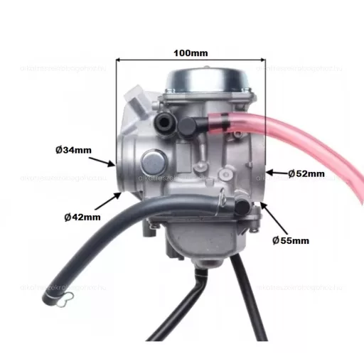Karburátor Linhai ATV / Quad 400ccm – üzemanyagellátás