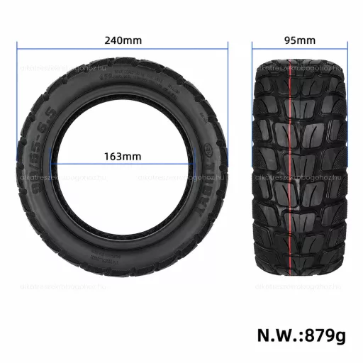 Külső gumi 90/55-6.5 TUOVT – off-road, tömlő nélküli