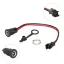 Töltőcsatlakozó DC 2.1mm – 2 pólusú elektromos rollerhez