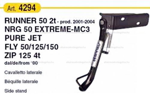 Oldaltámasz Gilera Runner - Piaggio NRG Extreme RMS 0310