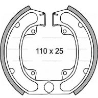 Fékpofa CPI Popcorn / Honda Sh RMS 0080