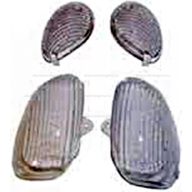 Indexbúra szett első + hátsó fehér MBK OVETTO YM2148LA