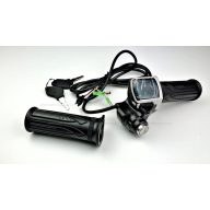   Gázkar töltöttség visszajelzővel és gyújtáskapcsolóval (számos) - elektromos kerékpárhoz