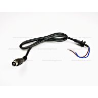   Két pólusú kerek dugós töltő vezeték 90cm - elektromos kerékpárhoz