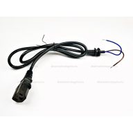   Három pólusú szögletes dugós töltő vezeték 60cm - elektromos kerékpárhoz