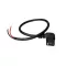 Vezeték az akkumulátor és a vezérlő összekötéséhez 35cm - elektromos kerékpárhoz