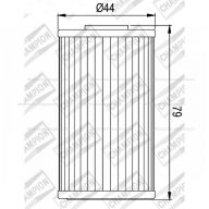   Olajszűrő Kymco Dink EU3 125-200 26-2007 / Grand Dink 125-150 2001-2002 NYPSO 9370