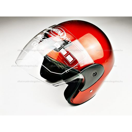 Bukósisak AWINA nyitott piros S méret