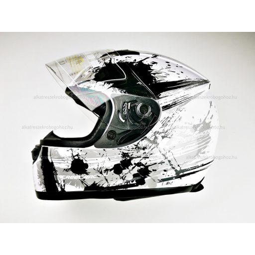 Bukósisak AWINA zárt fehér - szürke XS méret