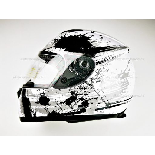 Bukósisak AWINA zárt fehér - szürke L méret