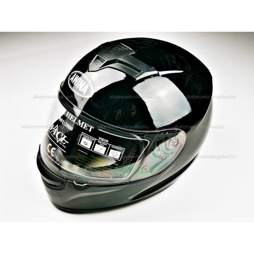 Bukósisak AWINA zárt fekete fényes S méret