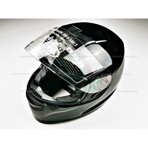 Bukósisak AWINA zárt fekete fényes S méret