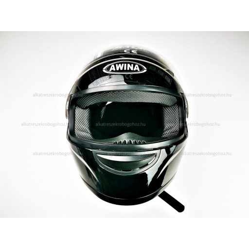 Bukósisak AWINA zárt fekete fényes S méret