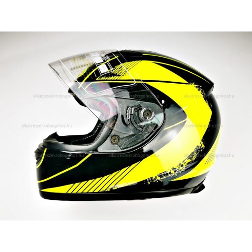 Bukósisak AWINA zárt fekete - sárga XXL méret