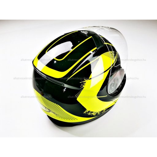 Bukósisak AWINA zárt fekete - sárga XXL méret